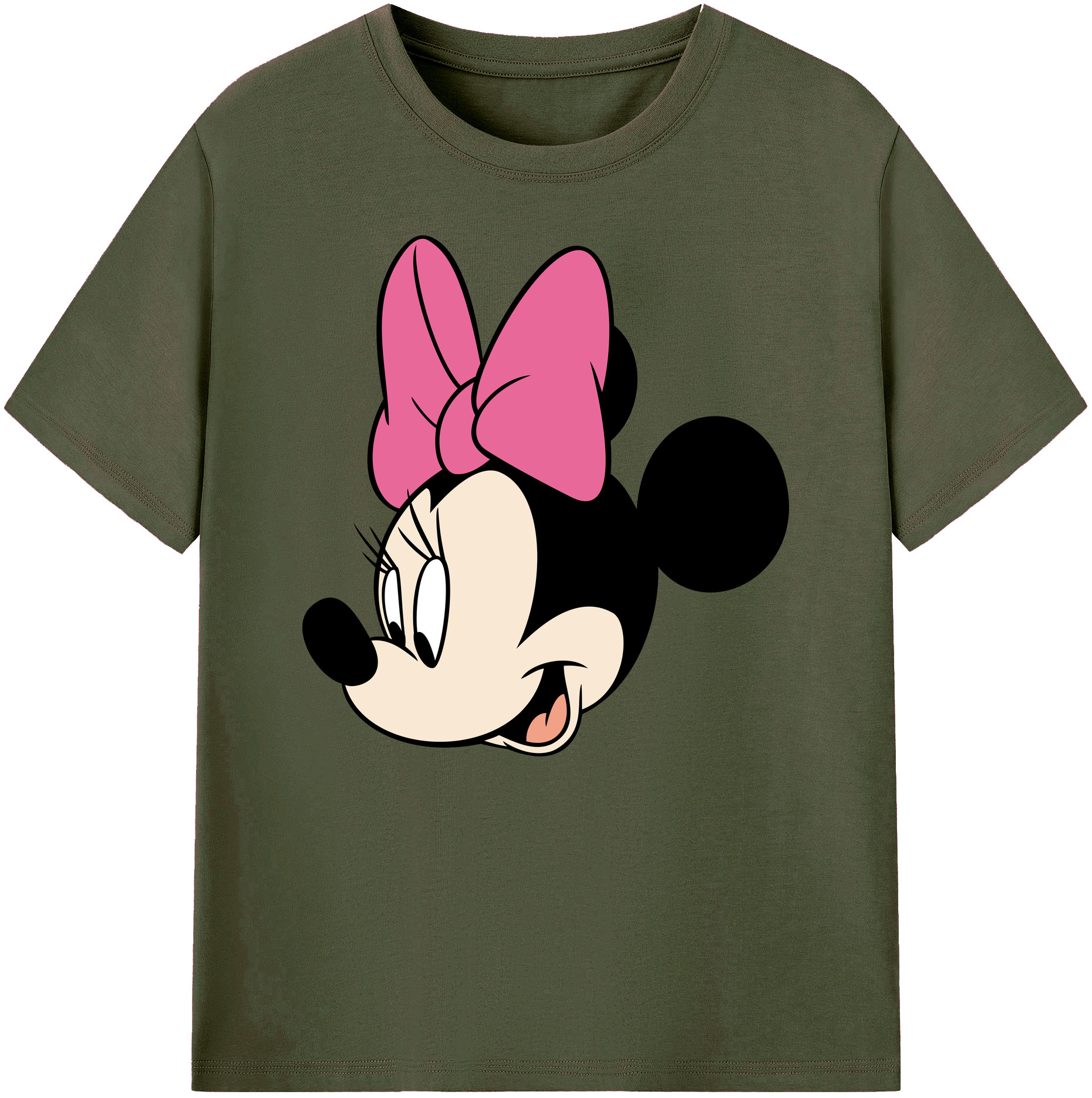 ミッキーマウス Mickey Mouse 綿100％ メンズ半袖Tシャツ｜肌触りやわらか＆通気性